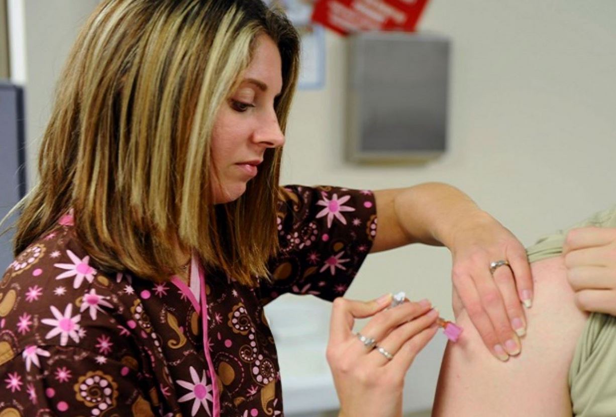 healthcare flu shots