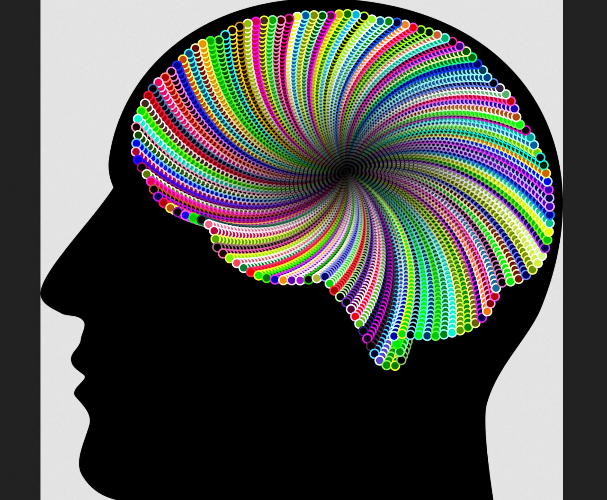 psychedelic brain pixabay