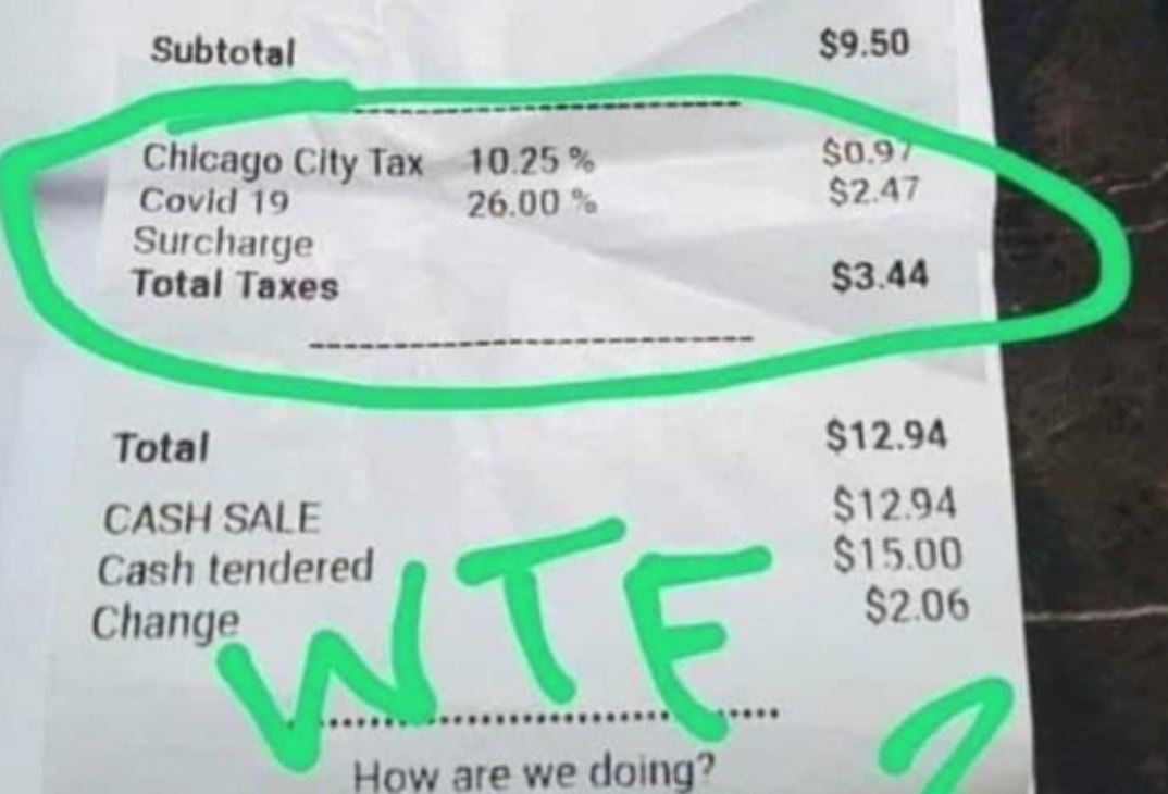 food tax food tax