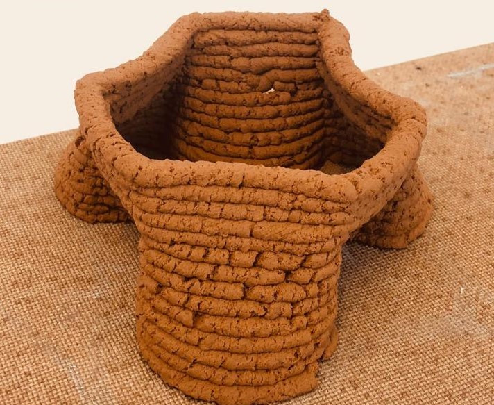 3D printed buildings with local soil 3D printed buildings with local soil