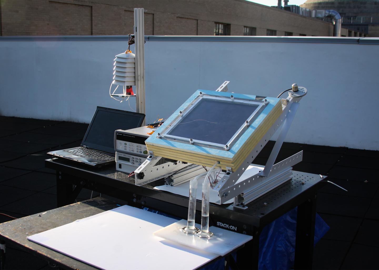 solar powered water harvester