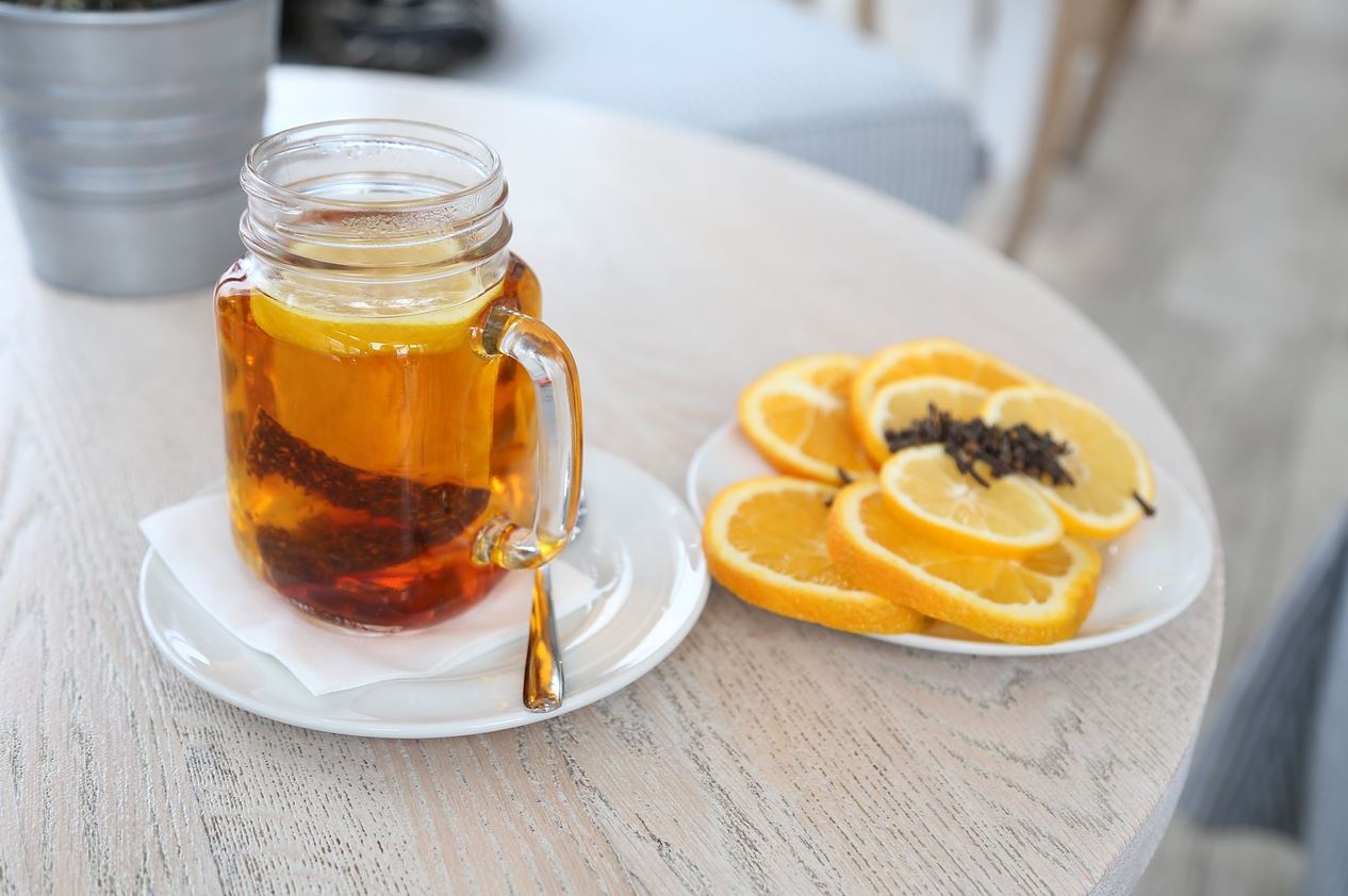 lemon honey tea