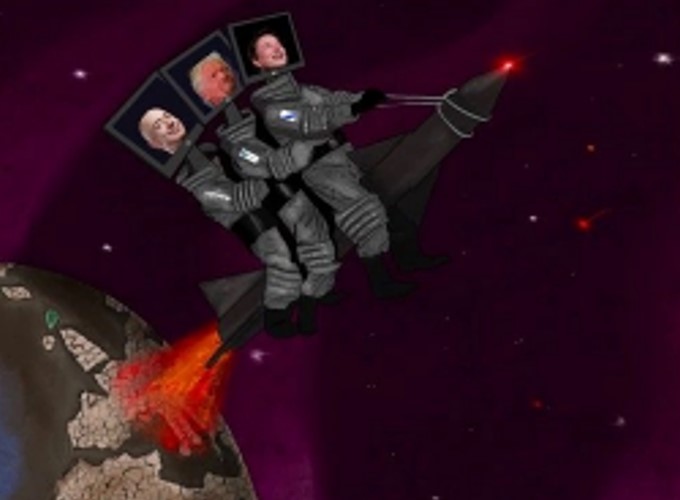 musk space race