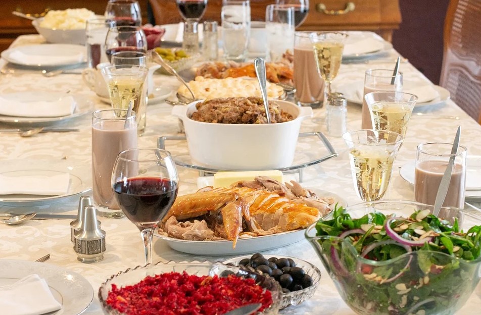 thanksgiving dinner pix