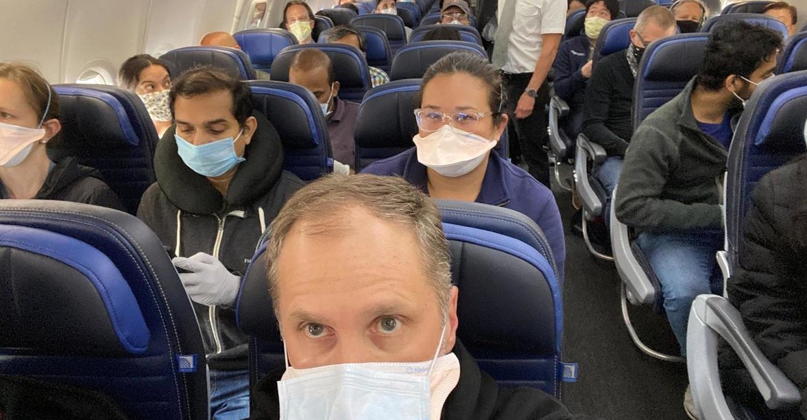 airline mask