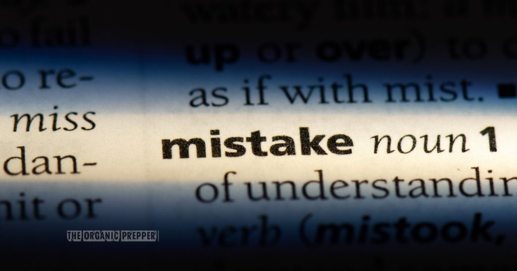 mistakes mistakes