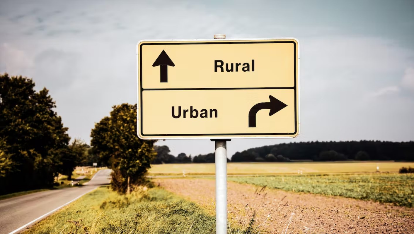 rural urban rural urban