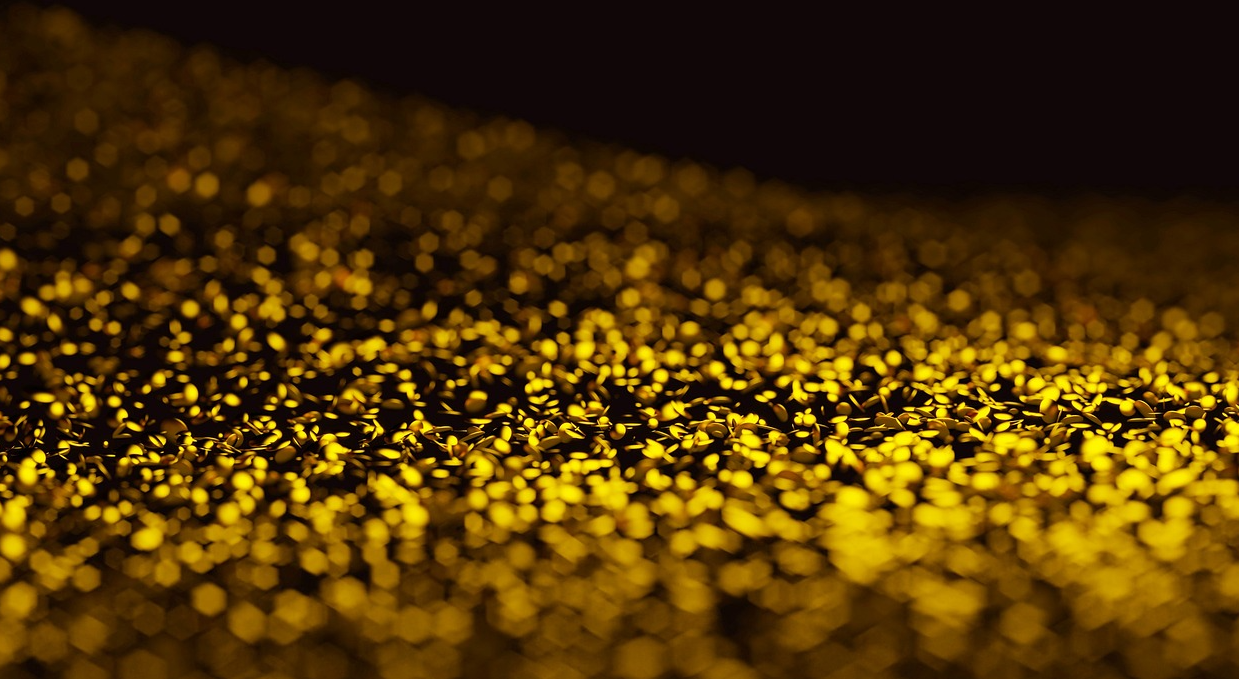 gold beads pixa