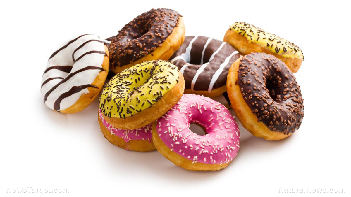 Frosted-Doughnuts-Sweet-Junk-Food