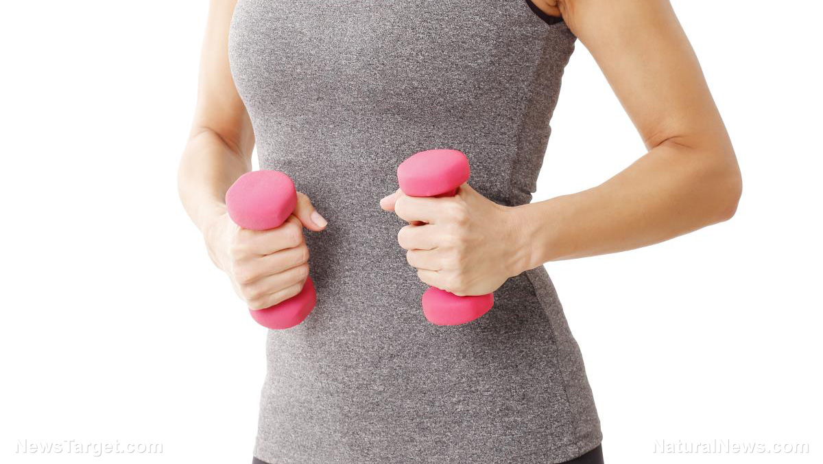 Woman-Isolated-Hand-Weights-Fitness